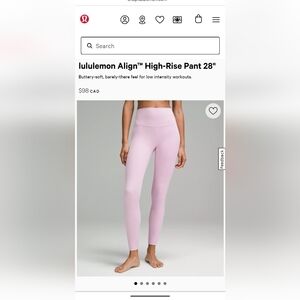 28" Align Legging